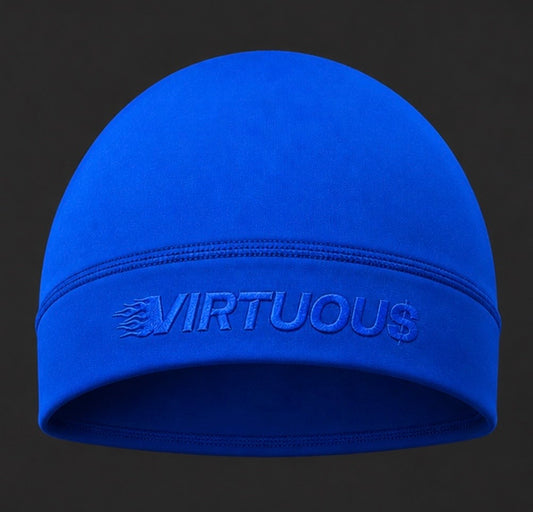 VIRTUOU$ slik lined skull cap