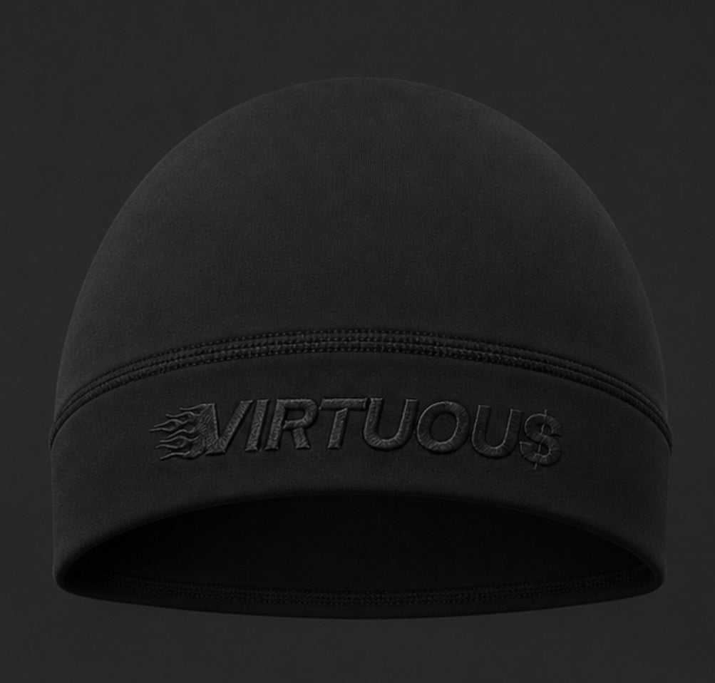 VIRTUOU$ silk lined skull cap
